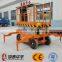 CE ISO air hydraulic mobile scissor car jack lift