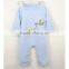100% Cotton Jersey Baby Clothing With Legs With Cut Embroidery