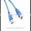 25m micro usb 3.0 to esata usb to dual rs232 cable for Camera