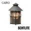 CAIRO Outdoor Half E27 Antique Garden Cone Wall Lamp