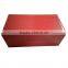 Red Promotion Jewelry Packaging Box Leather & Gift PU Jewellery Box .