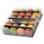 Customized Logo Macarons Box Clear Eco-friendly Packaging Box