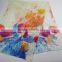 flora print desig cotton scarf