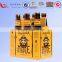 Corrugated Brown Paper Beer Box 6 Bottles,Kraft Paper Beer Carrier Box