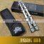 Wholesales Multi function Stainless Steel Comb Metal Practice Balisong Trainer Training Knife Cool