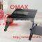Hot selling Modern straight floor stand laptop computer desk for bed and outside use