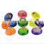 Plastic Hair brush Pocket Folding Comb With Mirror