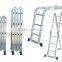 Ptatical and Multifunctional EN131 Ladder Aluminium, Folding Extension Ladder