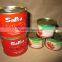 factory supply tinned tomato paste,lower price,OEM