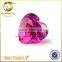 Wuzhou Zuanfa Wholesale Synthectic Heart Shape Ruby 3#