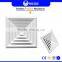 Aluminium Ceiling Automatic Square Air Outlet Diffuser