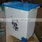 20L 8KG plastic pp rice box container with wheels