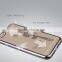 2016 New Products Clear TPU Case For iPhone 6S Cover, Mobile Phone Case With Rose Flower For iPhone 6S 6Plus
