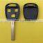 Lexus 3 button remote key case shell IS200 GS300 RX300 LS400 TOY40 blade key blank