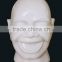 Head Man Statue White Marble Stone Hand Carved Sculpture for Home