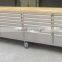 Chinese factory customized high quality stainless steel 96 inch tool chest