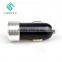 Aluminum Car Charger With USB Output 5V1A For Smartphones