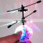 2016 New helicopter nano remote control flying ball and colorful light best gift for child to play