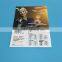 Magazine printing services with perfect binding, four color, film laminated
