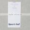 Polyester tape machine printed care label printing wash care label from Chinese factory with EU BSCI passed inspection