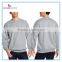 100% cotton french terry long sleeve tee mens sweatshirt
