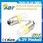 Non Polarity BA9S #44 #47 Bayonet Base LED Pinball Bulb
