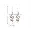 Retro Tibetan Earring Snake Shaped Dangle Earring for Women                        
                                                Quality Choice