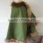 Original Design Pashmina Cape Poncho With Raccoon Fur Trim Ladies Luxury Natural Fur Edge Cashmere Shawl