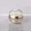 personal skin care 15g 30g 50g gold color clear cap promotional acrylic cosmetic jars for cosmetic