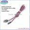 aluminum fabric braid soft OD3.5 micro usb cable