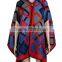 2016 factory custom made lady acrylic winter wraps and shawls
