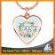 Customized oem wedding giveaways zinc alloy key holder printed blank keychain