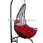 High quality outdoor furniture gazebo egg shaped rattan swing hanging chair