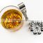 Reusable Stainless Steel Ice Cube, Flower Shape Metal Ice Cube, whisky stones