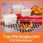 Chinese take-out boxes with wire handles popular style packaging box /paper packaging box