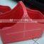 Excellent quality best sell leather corner storage basket