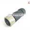 M19 series 3 pin push lock panel mounted waterproof connector