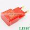 Universal 5V 2A EU AC Travel USB Wall Charger for iPhone 5 4 4S Samsung Galaxy S2 S3 S4 Cell Phones Adapter 10Pcs/Lot
