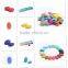 Top quality bpa free silicone teething loose beads for baby teether,silicone jewelry beads