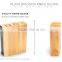 6 pcs forged pom handle kitchen knife set with wooden magnet block