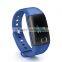 Waterproof band T1 Wireless Bluetooth 4.0 Smart Bracelet with touch screen