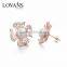 Pearl Jewelry Rose Gold Plated Earring for Women Daily Wear SEK004R