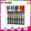 Permanent Liquid neon color pens With Reversible Bullet and Chisel Fine Tip For Kids Art Menu Board Bistro Boards