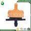 Plastic take part on-line dripper for irrigation