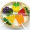 15g Fresh Fruits Shape Handmade Lollipop Candy