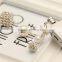 rhinestone dust plug luxurious mask earphone dust,promotion gift -a220