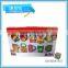 High quality lovely design plastic babay rattle toys baby bell 5 pcs