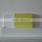 Simple yellow streak middle-sizedwooden box
