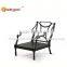 Aluminum Outdoor Leisure Lounge Metal Armchair Furniture Chair