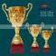 Metal Trophy of award Metal Printing Business metal trophies made in china
